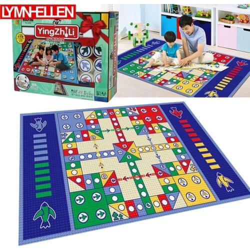 Flight Chess Blanket Climb Picnic Baby Mats Kids Toddler Baby Cover Developing Toy Carpet Cushion Christmas Gift