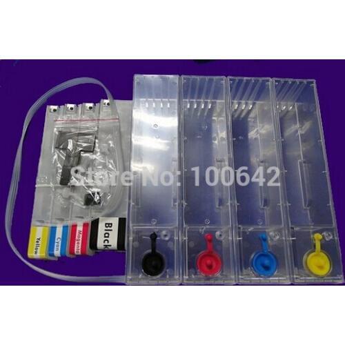 YOTAT 1000ML Empty CISS ink cartridge for HP970 HP971 Pro X451dn X451dw X476dn X476dw X551dw X576dw printer with permanent chip