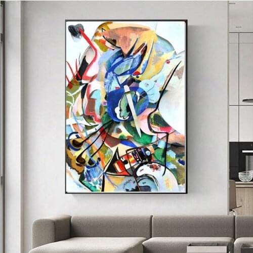 Wassily Kandinsky Abstract Canvas Art Paintings Posters And Prints Famous Artwork Reproductions Wall Pictures Home Decoration