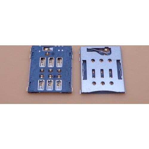 20pcs For Sony Xperia XA F3111 F3112 C5 E5563 E5553 Single Sim Card Reader Slot Socket Card Holder Connector Slot Parts Tray