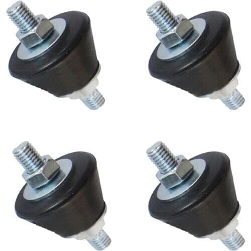 4x Anti Vibration Rubber Mount Damper Shock Pad For Air Conditioning Dropshipping New And Hot Damper Shock Pad