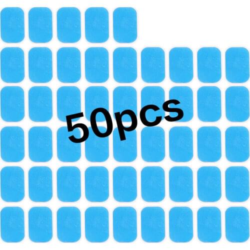 Gel Pads for EMS Abdominal ABS Trainer Weight Loss Hip Muscle Stimulator Exerciser Replacement Massager Gel Patch 50/30/20/10PCS