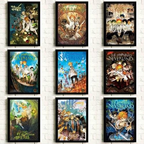 Diamond Painting Anime The Promised Neverland Mosaic Cross Stitch Kits Home Decor Diamond Embroidery Full Round/square Drill
