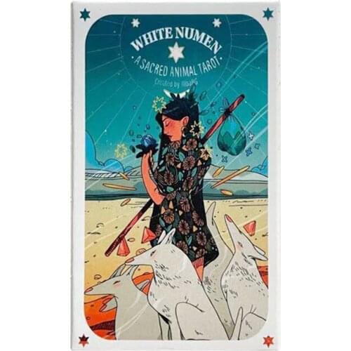 White Numen A Sacred Animal Tarot Oracle Cards Deck Party Playing Card Game