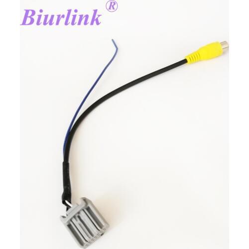 Biurlink Car Stereo DVD Reversing RCA Cable Adapter for Honda CRV C-RV