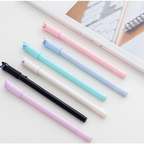 Kawaii Wagging Cat Pen Ink Pen Promotional Gift Stationery School & Office Supply