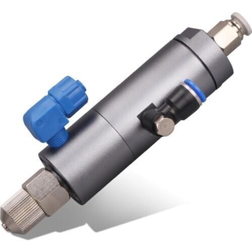 DLC30 plunger type dispensing valve, increase flow milk gel dispensing valve, UV glue special dispensing valve