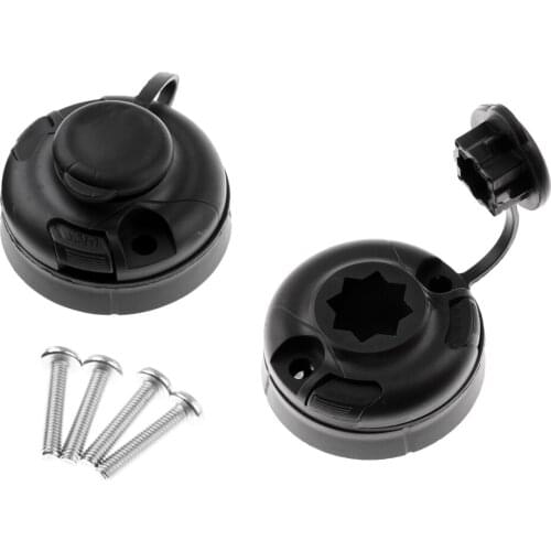 Pack Of 2 - Fishing Rod Holder Mount Base - Fishing Rod Holder