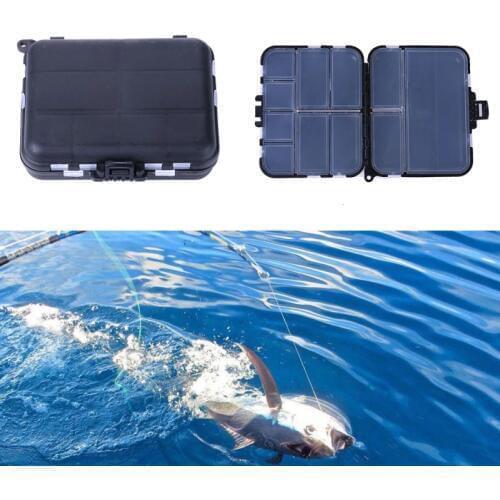 Fishing Tackle Box Waterproof Floating Multi Separate Compartments Organization Case Box For Lure Bait Swivels Fishhooks