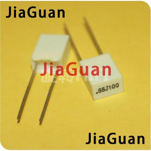 50PCS AV R82 0.68UF 100V 63V 5% P5MM copper film capacitor KEMET 684/100V MKT 680NF 63V Arcotronics RSB 0.68uF/63V 684J100