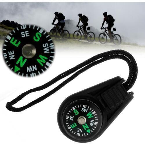 Mini Zipper Pull Compass Backpack Bag Strap Charm Sport
