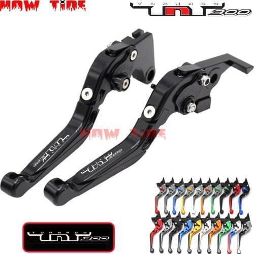 Motorcycle Folding Extendable CNC Moto Adjustable Clutch Brake Levers For Benelli TNT300 TNT 300 TnT 300 2016-2017