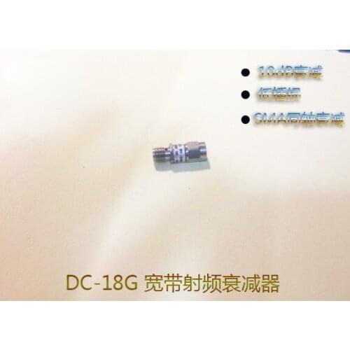 RF Attenuator Millimeter Wave Attenuator DC-18G 10dB Fixed Attenuator SMA Signal Attenuation