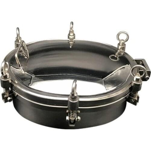 Oval Pressure Manhole Cover Sanitary SS304 Mirror Polished Manhole Cover