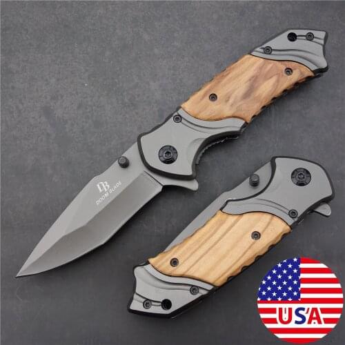 Bushcraft Folding Blade Fold Knife Tactical Knives Kydex Hunting Survival EDC Tool Collection High Quality Titanium Knives
