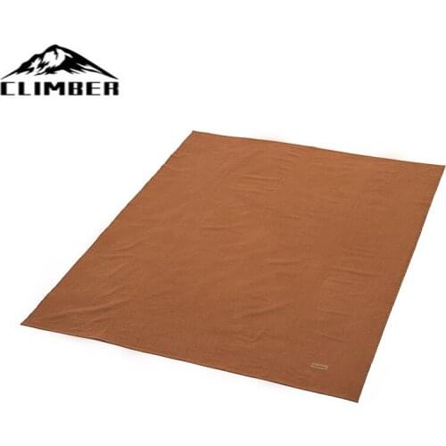 CLIMBER Outdoor Canvas Picnic Blanket Portable Ultra-Light Large Waterproof Camping Outing Picnic Mat NH20FCD10