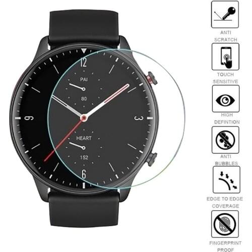 1/3/5pcs Explosion Proof Film Protective Film For Huami Amazfit Gtr2 Watch Full Screen Protector Cover Gtr2 SmartwatchProtection