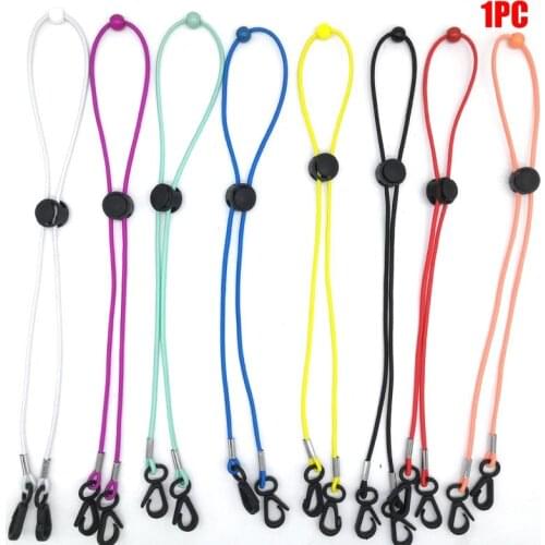 1pc 64 Cm Acrylic Sunglasses Chain Women Anti Slip Reading Eyewears Ribbon Clip Mask Holder Neck Strap Lanyard New Dropshipping