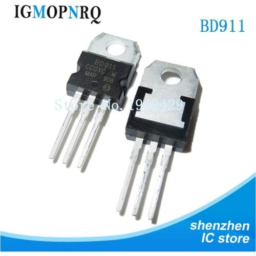 10PCS BD911 TO-200 BD911 TO220 100V 15A new