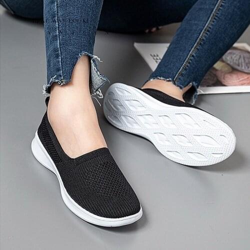 Breathable Sports Shoes Casual Shoes Non-slip Walking Vulcanized Shoes Women 2021 Summer New Style