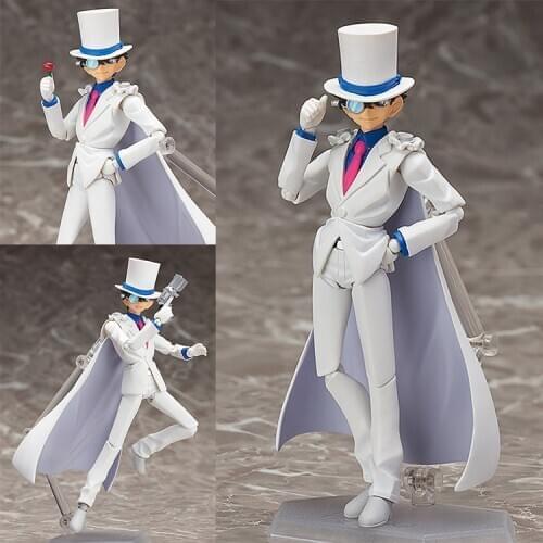 Figma SP088 Detective Conan KID Kuroba Kaito PVC Action Figure Collectible Doll Toy