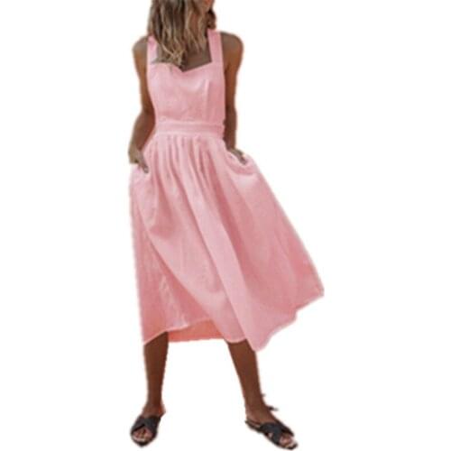 HBEN Summer Dresses With Buttons