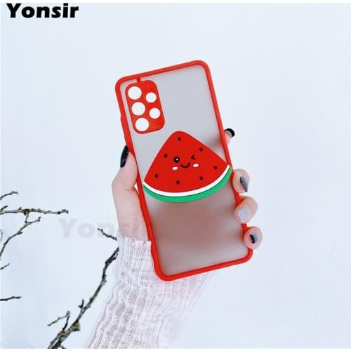 Fruit Stand Case For Xiaomi Mi 10T Pro 10 Lite Poco X3 NFC 11 Ultra 10s Redmi 9A 9C Note 9 8 7 9S 8T Matte Phone Holder Cover
