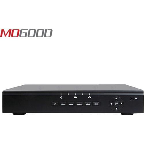 MoGood International Version CCTV POE NVR with 8 PoE Ports for 4ch 5MP/4MP/2MP H.265 IP Camera Support ONVIF