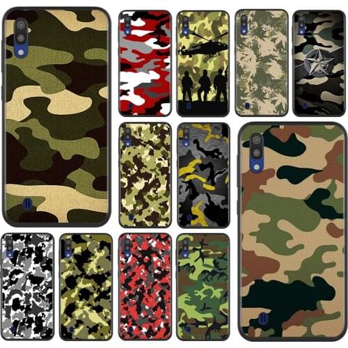 Camouflage Pattern For Samsung Galaxy A90 A80 A70 S A60 A50S A30 S A40 S A2 A20E A20 S A10S A10 E Soft Phone Case