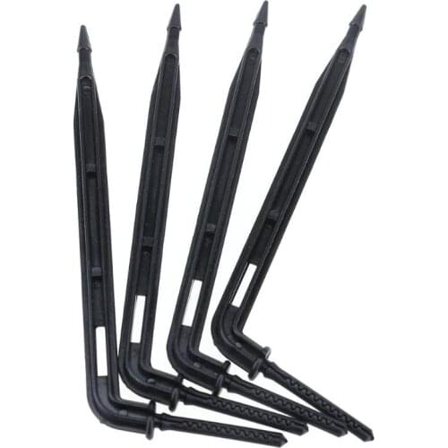 50Pcs/lot Micro Drip Irrigation Kit Bend Arrow Dripper Bend Arrow Drops Emitters Arrow Water Saving Dripper Home Garden Tools