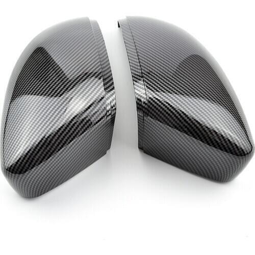 2PCS Volkswagen Passat B7 Jetta MK6 Scirocco MK3 new CC side wing mirror cover (carbon effect black) for Volkswagen mirror cover