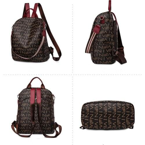 Nieuwe Mode Vrouwen Rugzak Hoge Kwaliteit Pu Lederen Rugzakken Voor Tienermeisjes Dames Schooltas Elegante Reizen Bagpack