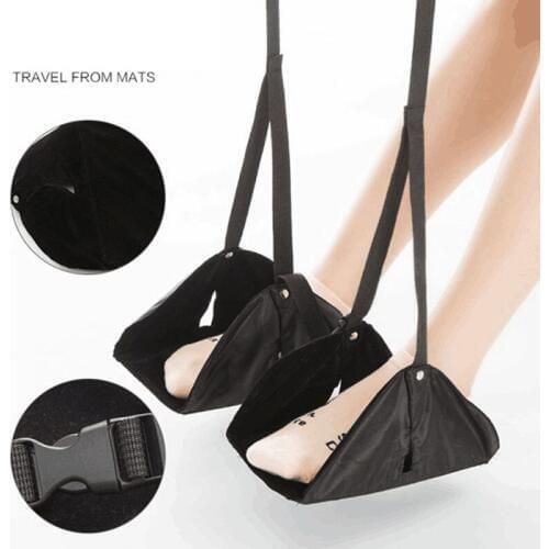 Portable Chair Office Home Foot Hammock Travel Outdoor Indoor Mini Foot Feet Rest Hammock Travel Rest Suspension Hammock