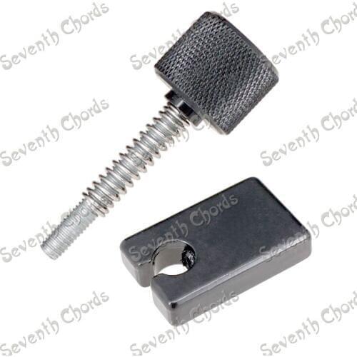 1 Pcs Black Bridge Saddle for Headless Bass Bridge Accessories Replacement parts