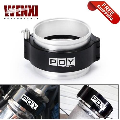 Clamp System Assembly Exhaust V-band Clamp Quick Release 2.0" 2.5" 63mm 3.0" 76mm 3.5" 4.0" OD Exhaust / Intercooler Pipe/Turbo