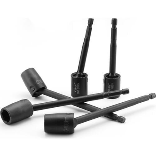 Universal Socket Adapter Hex Socket Wrench 360 Degree Rotary Torque Wrench 6.35mm Hex Screwdriver Tool 8mm 10mm 12mm 13mm 14mm