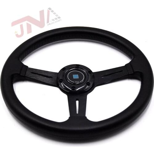 JNA PU Material 350MM sport steering wheel customized automobile Racing steering wheel