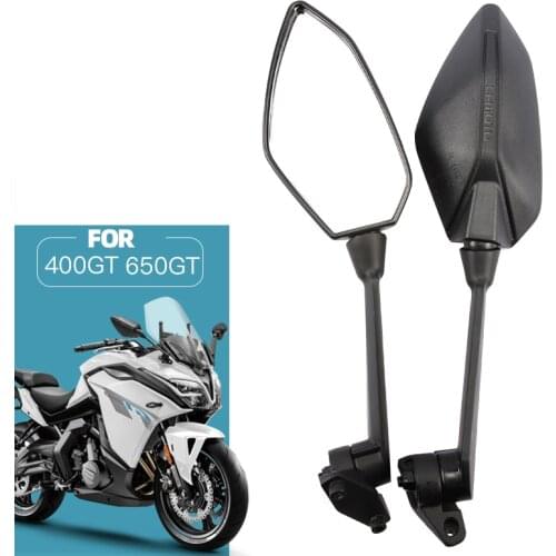 1Pair Motorcycle Rearview Mirrors,For CFMOTO 400GT 650GT CF400-5 CF650-8,View Mirrors Back Side Mirror