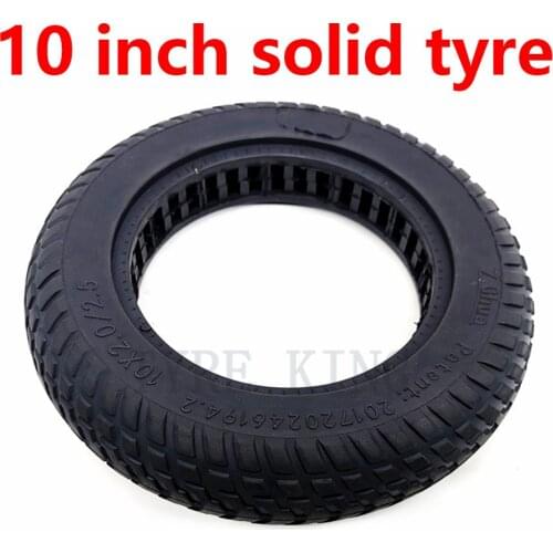 Electric Scooter Pars 10 Inch 10x2.0 10x2.125 10x2.25 10x2.50 Hollow Solid Tire Wear Resistant Tyre 1pcs