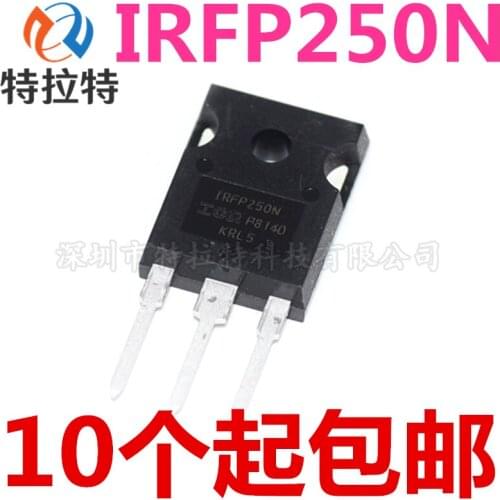10pcs/lot Brand New & Original IRFP250NPBF IRF250N to-247 30a/200V MOS Field Effect Transistor