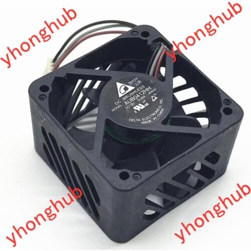 Delta Electronics AUB0412HH BW45 DC 12V 0.20A 40X40X20mm 3-wire Server Cooling Fan