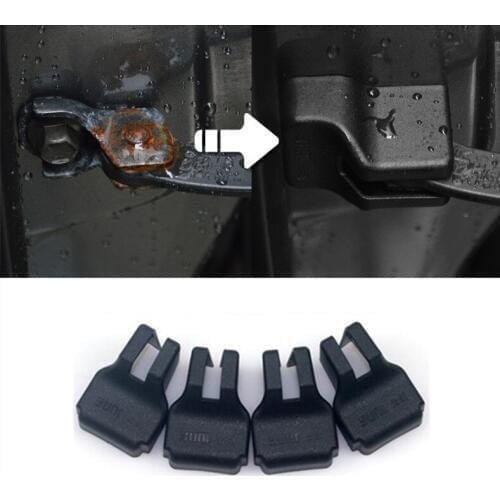 4pcs car styling Car door limiting stopper covers case for Luxgen S5 Sedan MASTER CEO MPV car accessories