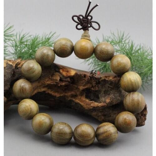 Sandalwood WOOD Beads Buddhist Prayer Bracelet Mala x1