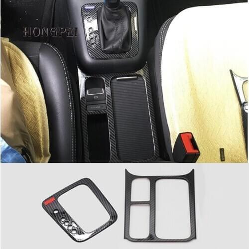 For VW Volkswagen Tiguan 2010-2015 LHD Automatic Gear Shift Box Panel Water Cup Holder Frame Cover Trim Sticker Auto Accessories