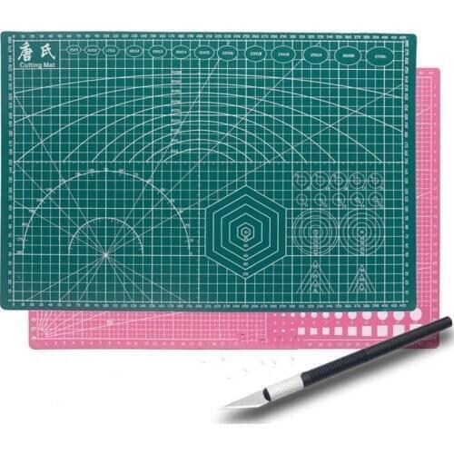 Double Sided Cutting Mat A3/A4 Durable Cut Pad Patchwork Tool Handmade Cutting Plate Dark School Supplies 30X45/30X22cm