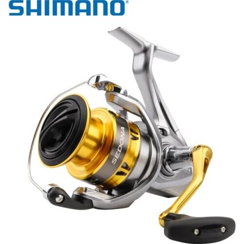 SHIMANO SEDONA 1000 C2000HGS 2500HG C3000HG 4000XG C5000XG 6000 8000 6.2:1 3+1BB Aluminium Spool Spinning Saltwater Fishing Reel