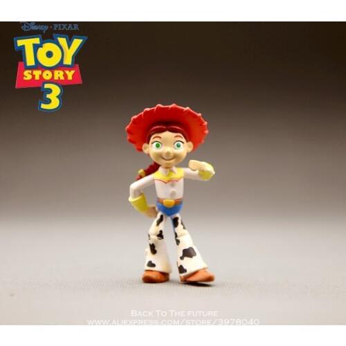 Disney Toy Story 3 Jessie mini doll Q Version 5cm PVC Action Figure Anime Decoration Collection Figurine Toy model for children