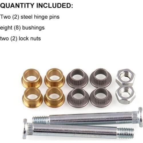 2020 new Selling Car Door Hinge Pins Bushing Repair Assembly Kit Set For Ford Lincoln Mercury Mountaineer 1997-2001