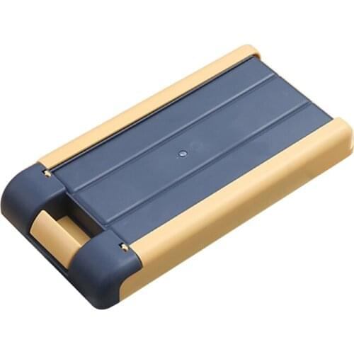 Self Stick Pencil Tray Office Desk Table Stationery Storage Drawer Room Makeup Brush Organizer Box UnderDesk Stand