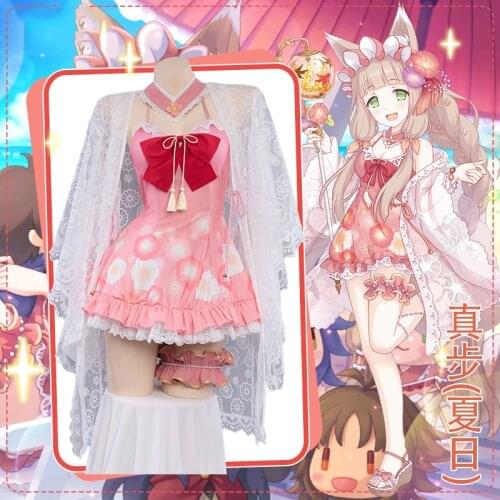Anime Princess Connect! Re:Dive Maho Sexy Swimsuit Lolita Uniform Dress Cosplay Costume Women Halloween Free Shipping 2021 New